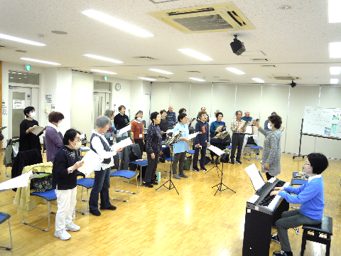 ハーモニーを楽しもう　歌声ひろば【8月】